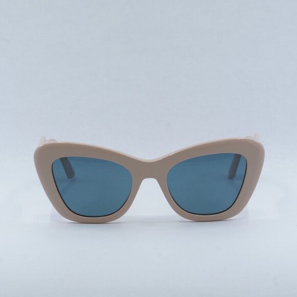 Dior DIORBOBBY B1U 40C0 Sunglasses Pink Butterfly Frame, Green Lenses main image 9